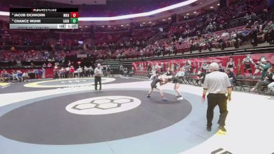 113 lbs Champ. Rd Of 16 - Chance Wuhr, Lake Cath. vs Jacob Eichhorn, Miami East