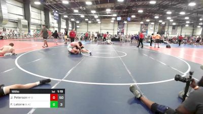 195 lbs Rr Rnd 1 - Jaret Peterson, MF Dynasty vs Franco Latorre, Blacksheep WC