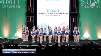 Connect Cheer Northwest - Peach [2026 L1 Youth - Medium Day 2] 2026 The West Regional Summit