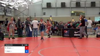 41 lbs Round Of 16 - Daniel Sheen, Izzy Style vs Tyler Klein, Team Wisconsin