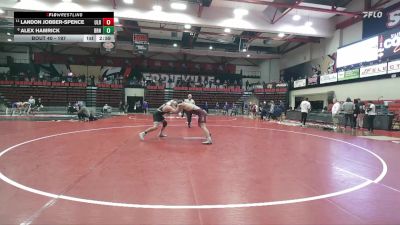 197 lbs Champ. Round 1 - Landon Jobber-Spence, Little Rock vs Alex Hamrick, Brown