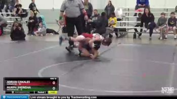 88 lbs Finals (2 Team) - Adrian Canales, Ranger WC vs Murph Sheridan, Roughhouse