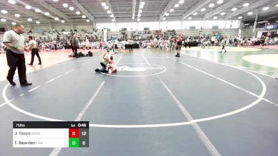 75 lbs Rr Rnd 1 - Jaxson Tocco, SVRWC Red vs T.J. Bearden, Felix Wrestling Academy