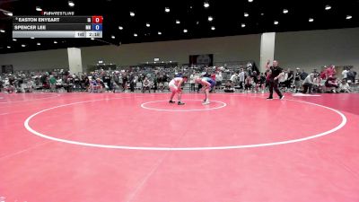 132 lbs Cons. Round 4 - Easton Enyeart, IA vs Spencer Lee, MN