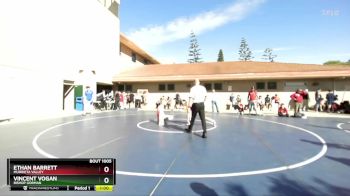 150 lbs Cons. Round 5 - Vincent Vogan, Bishop Gorman vs Ethan Barrett, Murrieta Valley