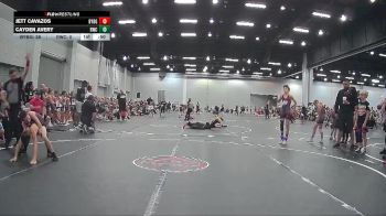 60 lbs Round 1 (4 Team) - Jett Cavazos, Backyard Brawlers Gold vs Cayden Avery, Rabbit Wrestling Club