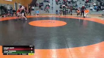 145 lbs Semifinal - Colby Shipp, Blaine vs Cole Thorsen, South Whidbey