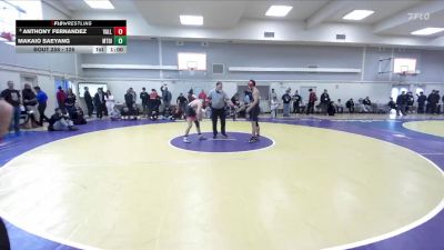 126 lbs Cons. Round 4 - Makaio Saeyang, Mt Diablo vs Anthony Fernandez, Vallejo