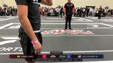 Gabriel Arnez vs JUSTIN OLIVEIRA Jr 2025 ADCC Orlando Open/Youth Trials