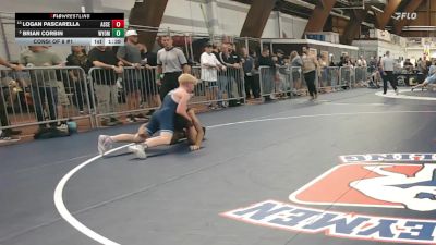 119 lbs Consi Of 8 #1 - Logan Pascarella, Ascend Wrestling Academy vs Brian Corbin, Wyoming Seminary