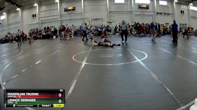 92 lbs Round 4 (10 Team) - Lennox Deringer, SHWA vs Maximilian Truong, NOVA WC