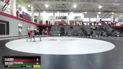 174 lbs Quarterfinal - Breagan Pearson, West Liberty vs Tj Huber, Cumberlands