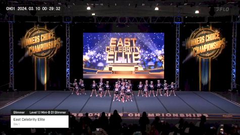 East Celebrity Elite - Day 1 [2024 Glimmer Level 1.1 Mini-B D1 Glimmer] 2024 Winner's Choice Championships - Mohegan Sun