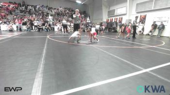 52 lbs Consi Of 4 - Colton Contreras, Raw Wrestling Club vs Cainen Sitzman, Tulsa Blue T Panthers