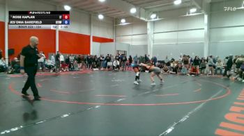 124 lbs 1st Place Match - Rose Kaplan, Indiana Tech vs Jes`Onia Barefield, Georgetown