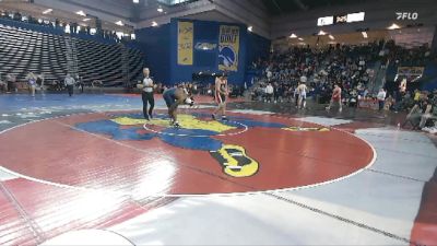 285 lbs Champ. Round 2 - Chris Funches, Grassfield vs Ezekiel Deily, Saucon Valley