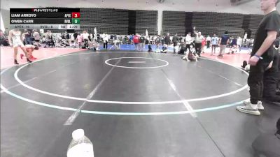 93 lbs Rr Rnd 3 - LIAM Arroyo, Apex MS vs Owen Carr, Revival Blue MS