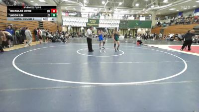126 lbs Cons. Round 6 - Nickolas Ortiz, Brawley vs Jason Lin, La Costa Canyon
