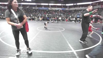 40 lbs Semifinal - Boston Kinder, Nixa Youth Wrestling vs Alexi Stellatos, Trevian