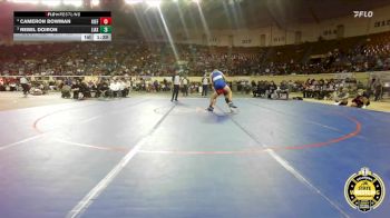 B3A-150 lbs 3rd Place Match - Rebel Doiron, Little Axe vs Cameron Bowman, Kiefer