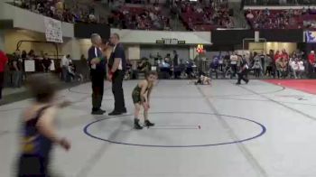 49 lbs Cons. Round 2 - Nate Francis, Fergus Wrestling Club vs Kessler Parriman, Bearcats Wrestling Club Helena