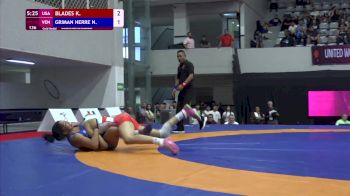 68 kg Gold - Kennedy Blades, USA vs Nathali Griman, VEN