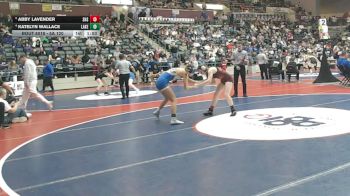 5A 120 lbs Quarterfinal - Abby Lavender, SEARCY HIGH SCHOOL vs Katelyn Wallace, Lakeside