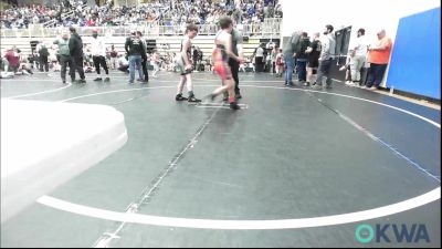 90 lbs Rr Rnd 2 - Stephen Rathkey, Central Oklahoma Wrestling Club vs Emmett Dahlem, Jacket Wrestling Club