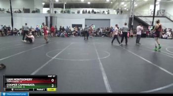113 lbs Round 2 (6 Team) - Cooper Cammarata, PA Alliance Blue vs Liam Montgomery, Terps Xtreme