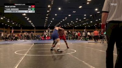 157 lbs Rd Of 16 - Felix Lettini, Sacred Heart vs Cael Swensen, South Dakota State