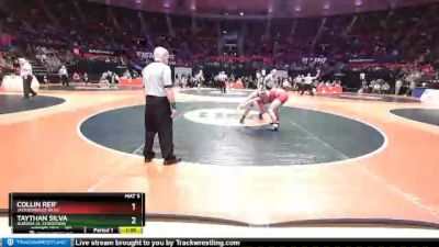 2A 152 lbs Semifinal - Taythan Silva, Aurora (A. Christian) vs Collin Reif, Jacksonville (H.S.)