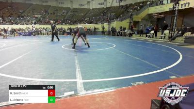 170 lbs Consi Of 8 #2 - Ryker Smith, Weatherford Youth Wrestling vs Lance Arbona, Ponca City Wildcat Wrestling