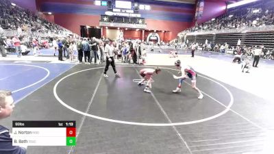 90 lbs Quarterfinal - Julian Norton, Ridge WC vs Brooks Bath, Touch Of Gold WC