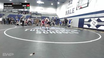 150 lbs Consolation - Asa Levine, Bookert T Washington vs Racen Stacy, Hilldale