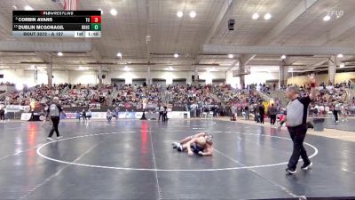 A 157 lbs Champ. Round 1 - Dublin McGonagil, Red Bank High School vs Corbin Avans, Tullahoma High School