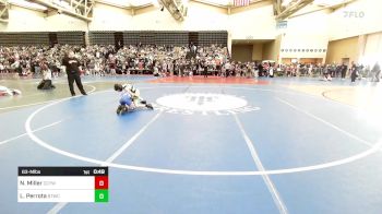 63-M lbs Round Of 32 - Noah Miller, Cedar Cliff Youth Wrestling vs Luke Perrota, Bitetto Trained Wrestling