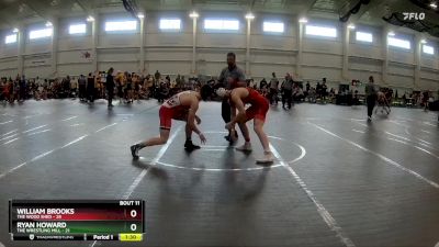 165 lbs Round 4 (6 Team) - William Brooks, The Wood Shed vs Ryan Howard, The Wrestling Mill