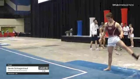 Derek Schlagenhauf - Floor, Xtreme Altitude Gymnastics - 2021 USA Gymnastics Development Program National Championships