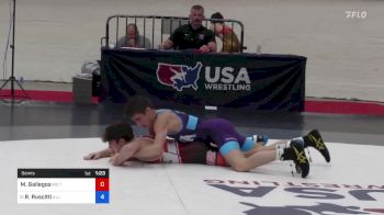 48 kg Semis - Mateo Gallegos, M2 Training Center vs Robert Ruscitti, Illinois