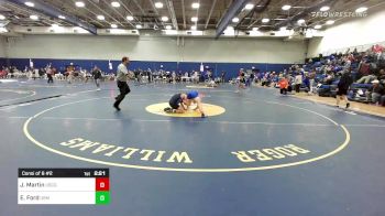 133 lbs Consi Of 8 #2 - Joey Martin, Coast Guard vs Ethan Ford, Southern Maine