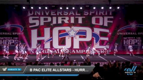 B Pac Elite Allstars - Hurricanes [2023 L1.1 Youth - PREP - D2 Day 1] 2023 US Spirit of Hope Grand Nationals