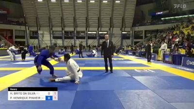 HYGOR BRITO DA SILVA vs PEDRO HENRIQUE PINHEIRO MACHADO 2023 World Jiu-Jitsu IBJJF Championship