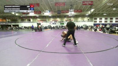 124 lbs Cons. Round 3 - Addison Messerly, Campbellsville University vs Kalayah Edwards, Emmanuel University