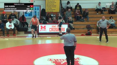 285 lbs Owen Nickerson, Corry Area Hs vs Mason Hewitt, Mcguffey Hs