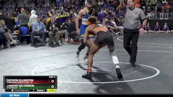 170 lbs Quarterfinal - Zayvion Ellington, 3-Sergeant Bluff-Luton vs Landon Halverson, 6-Humboldt