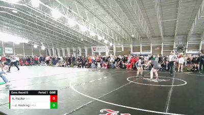 155 lbs Cons. Round 6 - Jessica Hacking, Farmington vs Ashlyn Packer, Syracuse