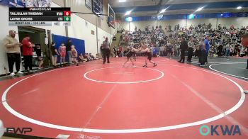 105 lbs Rr Rnd 1 - Tallullah Thieman, Wyandotte Youth Wrestling vs Layne Gross, Grove Takedown Club
