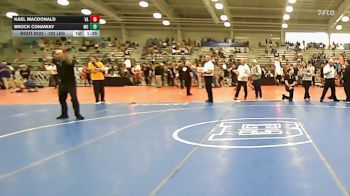 182 lbs Semifinal - Kael Macdonald, VA vs Brock Conaway, MO