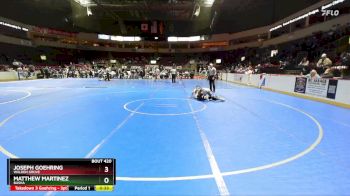 150 lbs Cons. Round 2 - Joseph Goehring, Walden Grove vs Matthew Martinez, Basha