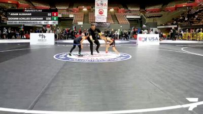 Bantam - 56 lbs Champ. Round 2 - Ethan Suarez, Legacy Wrestling Center vs Francisco Bermudez, Imperial Valley Panthers Wrestling